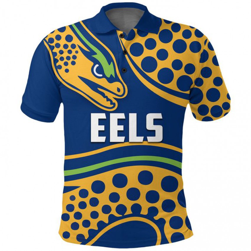 Eels Rugby Indigenous Polo Shirt