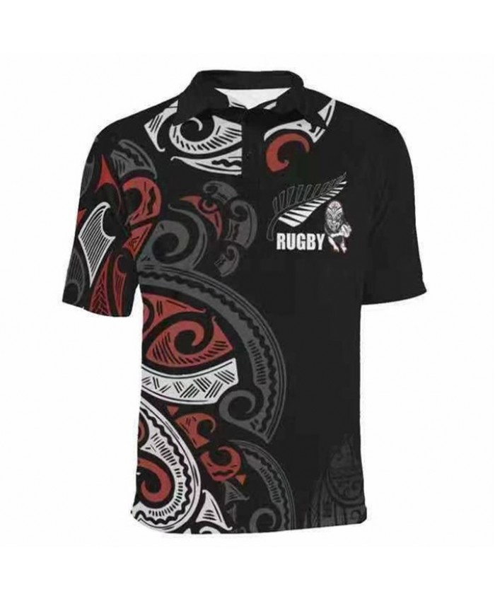 New Zealand Rugby Maori Polo Shirt