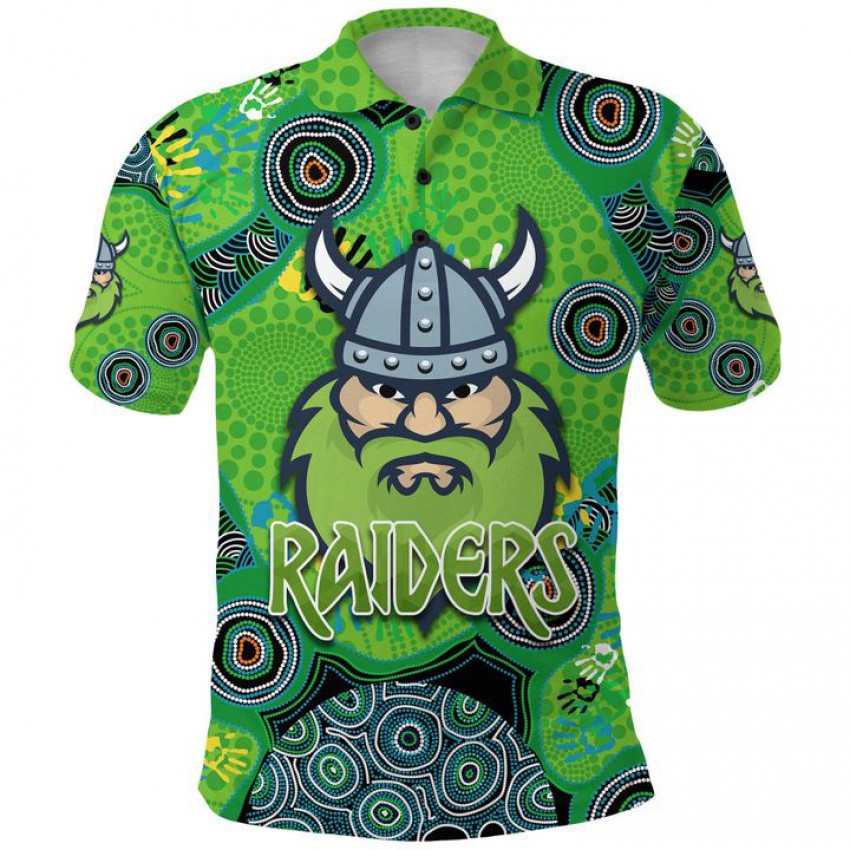 Raiders Rugby Indigenous Polo Shirt