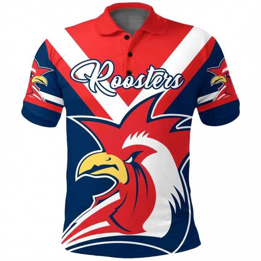 Roosters Rugby Indigenous Polo Shirt
