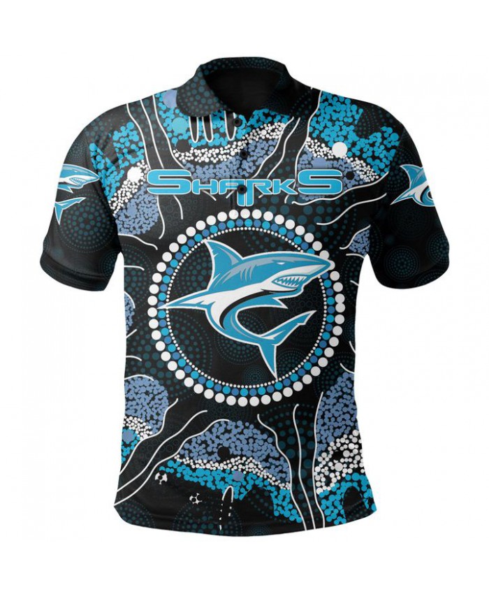 Sharks Rugby Indigenous Polo Shirt
