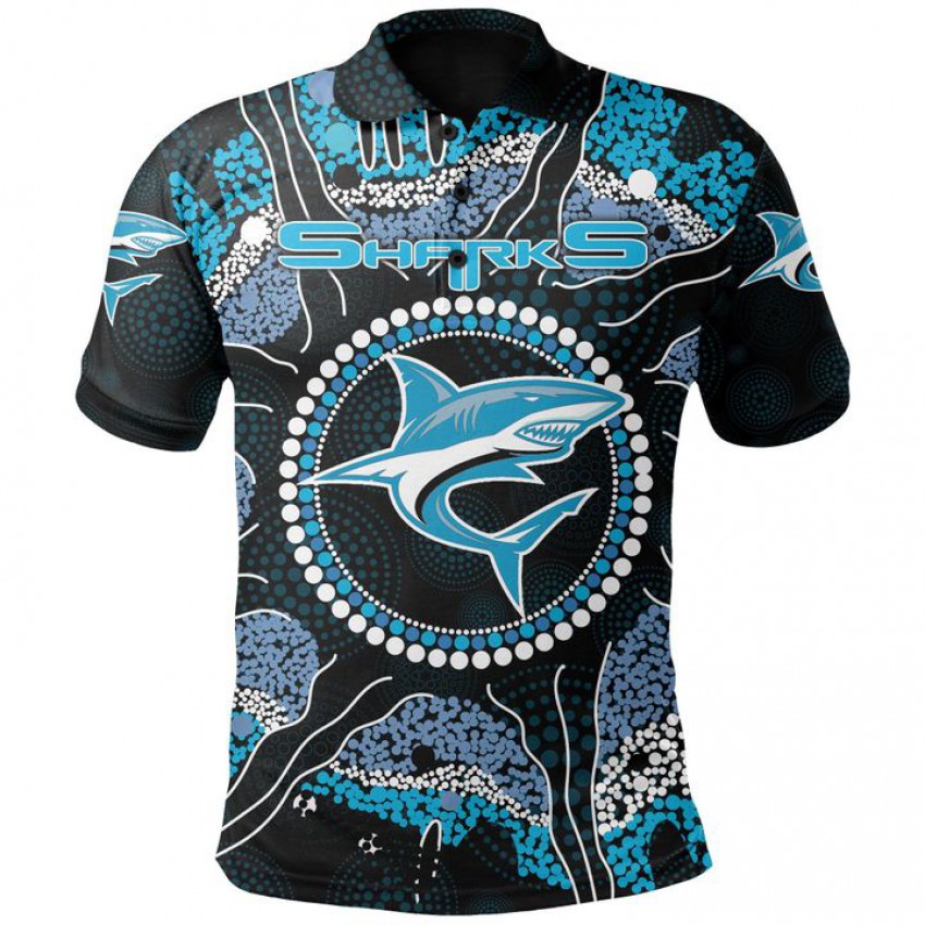 Sharks Rugby Indigenous Polo Shirt