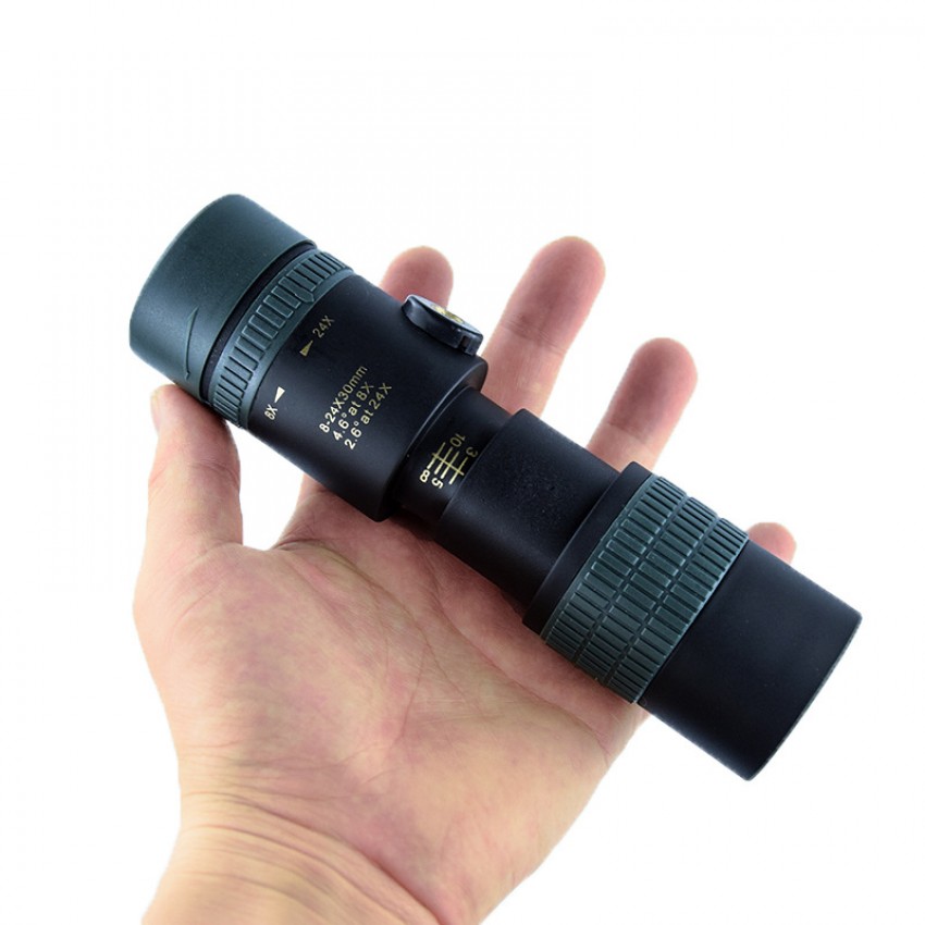 HD continuous zoom outdoor portable telescope