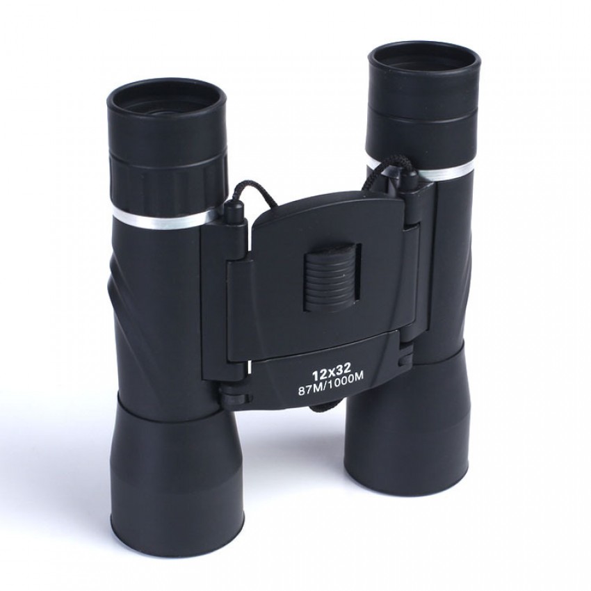 HD high magnification green film binoculars folding binoculars